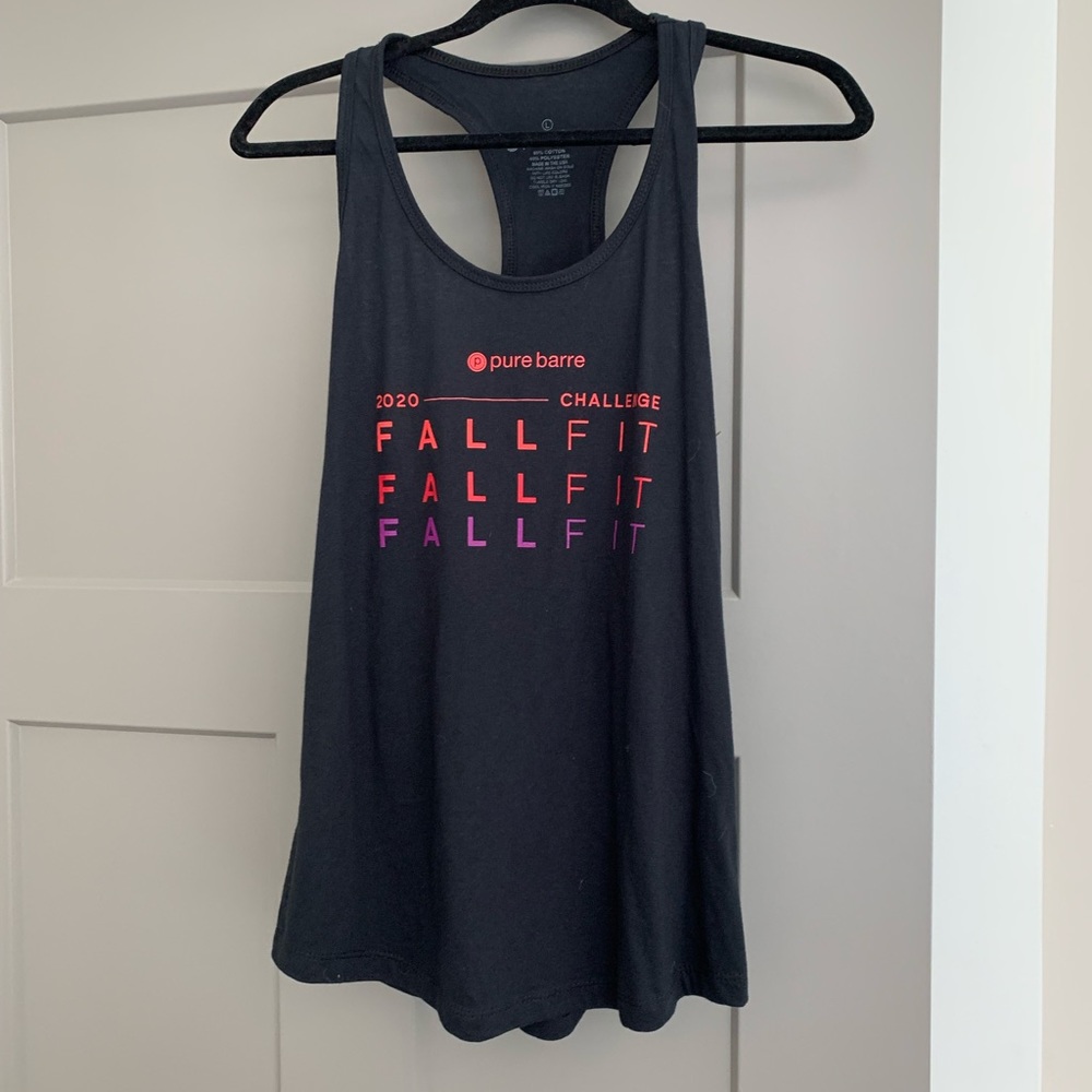 NWT pure barre fall challenge shirt
